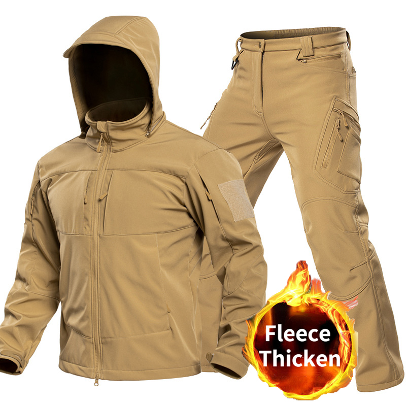 Winter Clothing Stores - Outdoor Tactical Softshell Suit for Men
