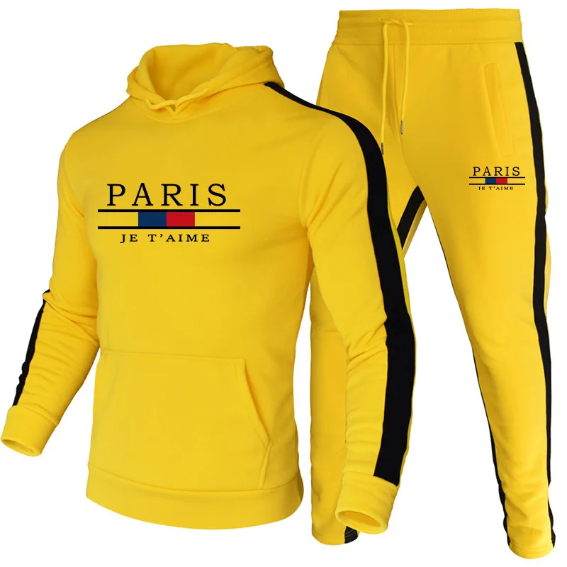 Winter Clothing Stores - Men's Tracksuit Printing Casual Sweatshirts 2