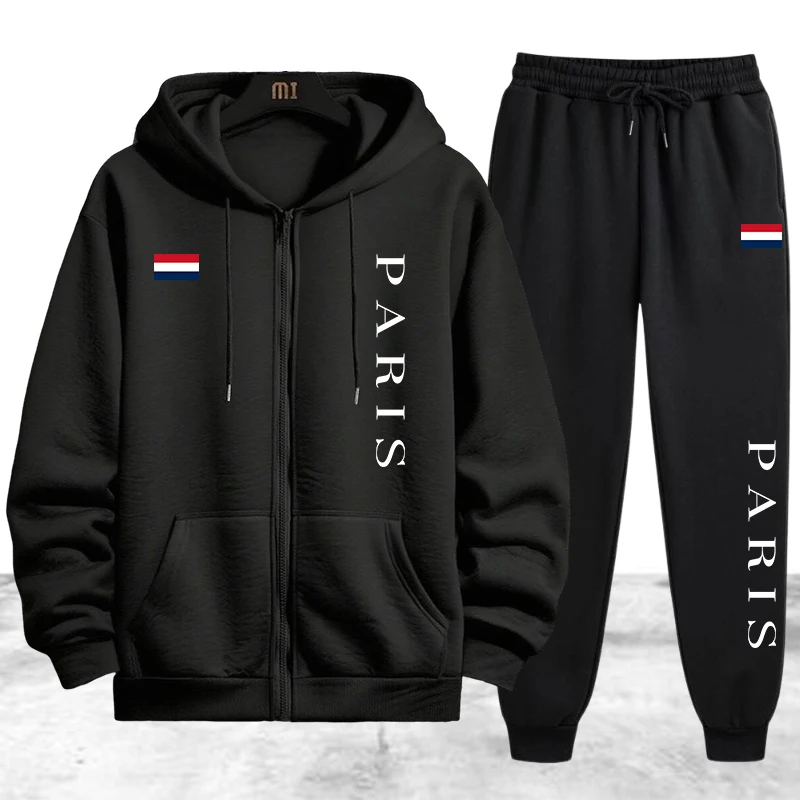 Paris Printing Men's Tracksuit - Winter Clothing Stores review and price