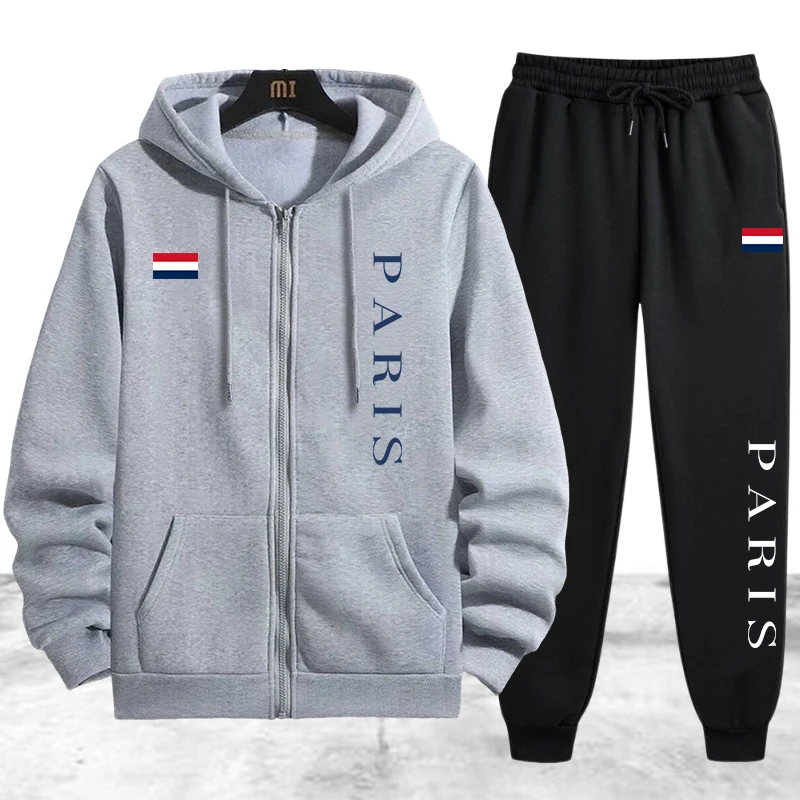 Paris Printing Men's Tracksuit - Winter Clothing Stores review and price