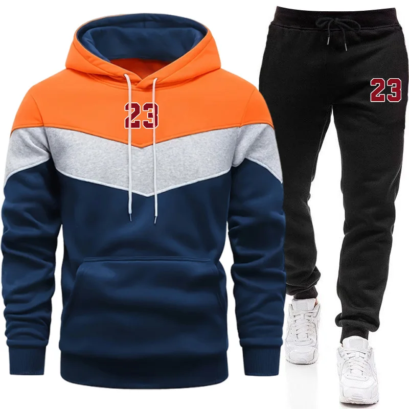 New Tracksuit for Man Casual H - Winter Clothing Matching review and price