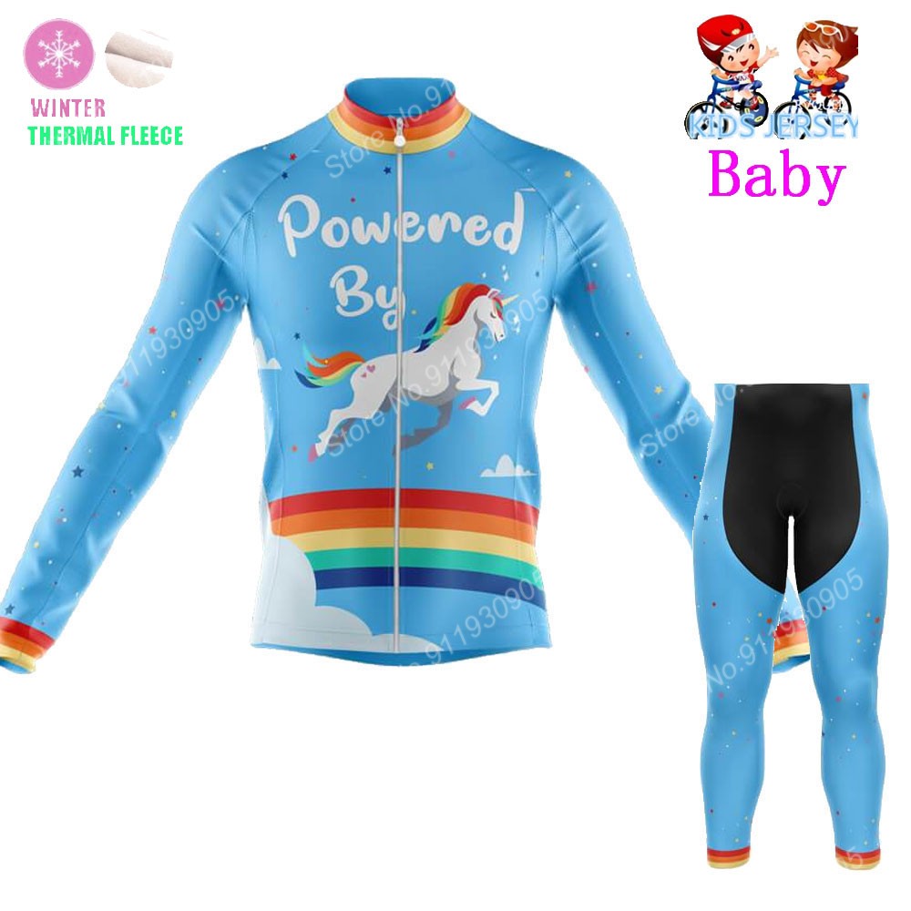2022 Kids Unicorn Cycling Jers - Winter Clothing Boys review and price