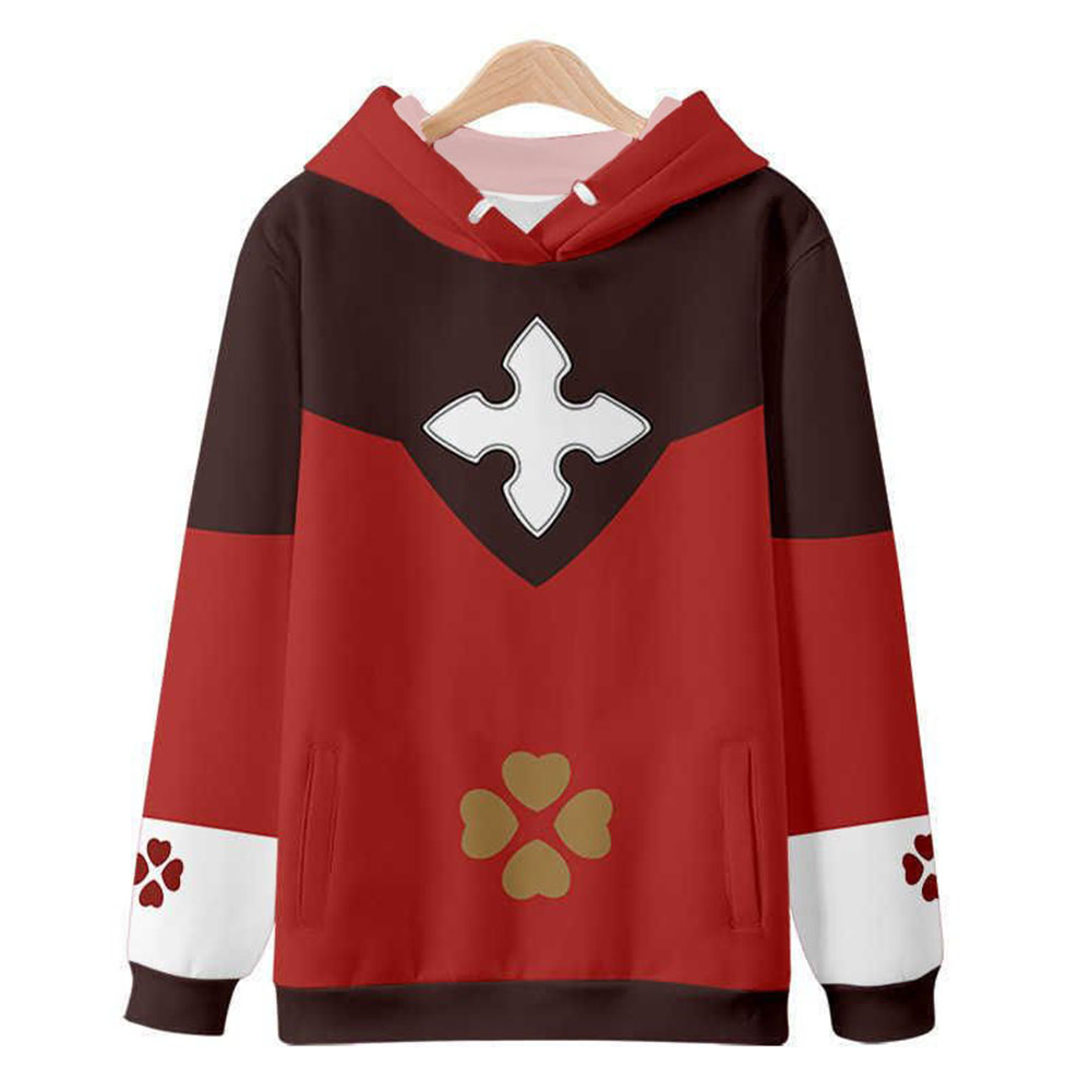 Klee Cosplay 3D Print Hoodie H - Winter Clothing Game review and price