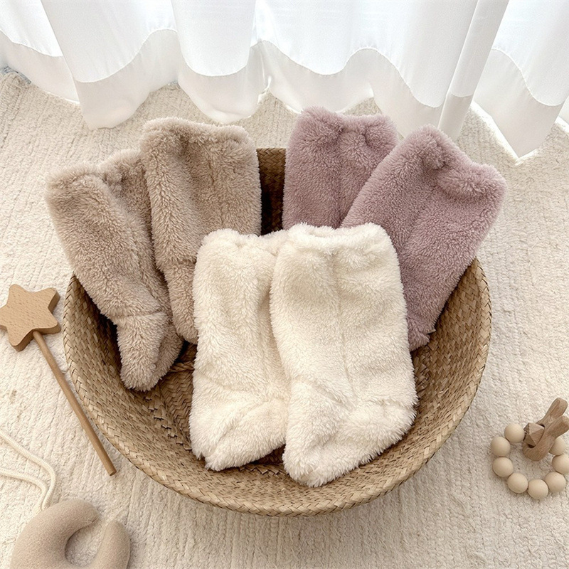 Warm Winter Baby Socks Coral F - Winter Clothing Boys review and price