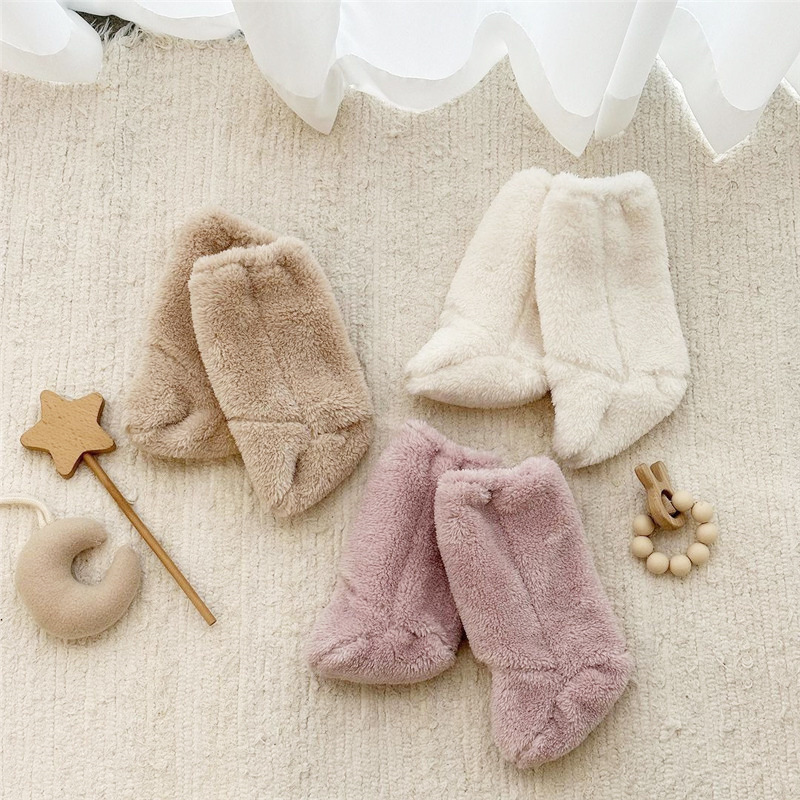 Warm Winter Baby Socks Coral F - Winter Clothing Boys review and price