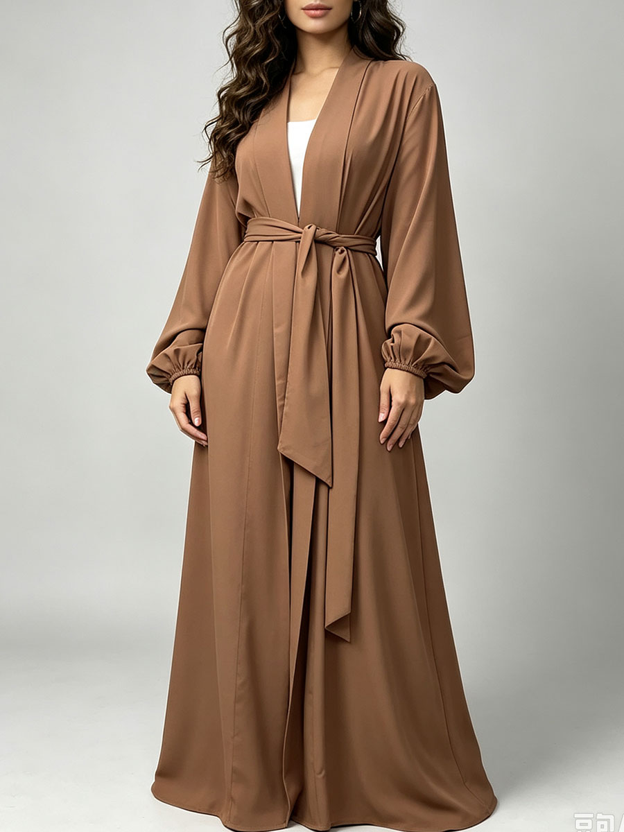 Muslim Women Fashion Open Abay - Winter Clothing Dubai review and price