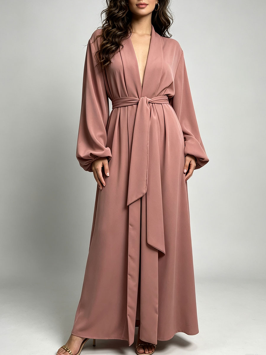 Muslim Women Fashion Open Abay - Winter Clothing Dubai review and price
