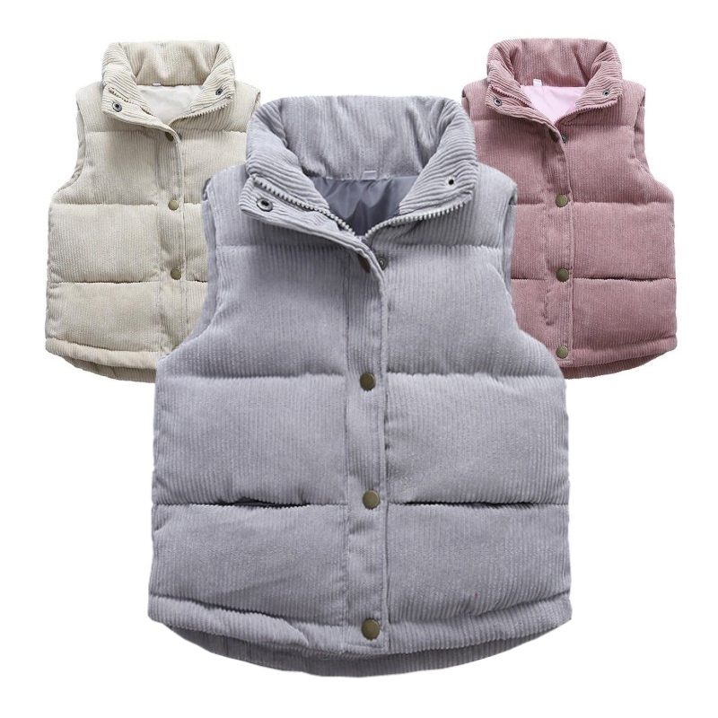 Kids Boys Girls Corduroy Vests - Winter Clothing Boys review and price