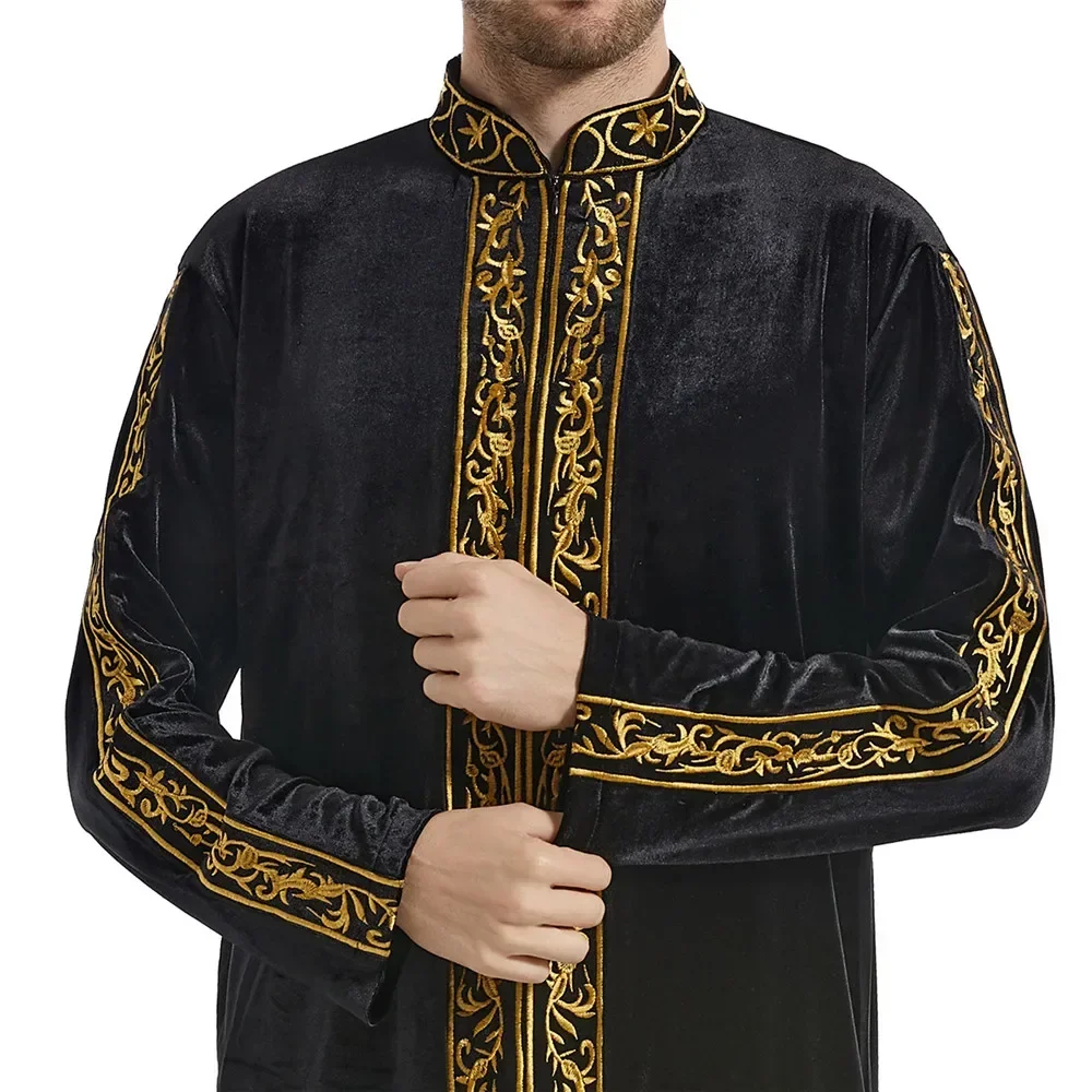 Ramadan Muslim Men Velvet Jubb - Winter Clothing Dubai review and price