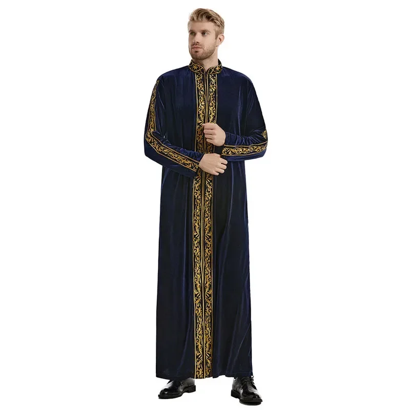 Ramadan Muslim Men Velvet Jubb - Winter Clothing Dubai review and price