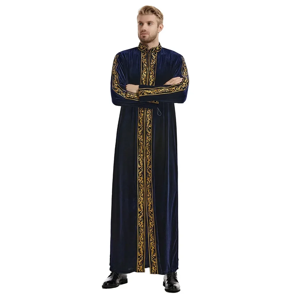 Ramadan Muslim Men Velvet Jubb - Winter Clothing Dubai review and price