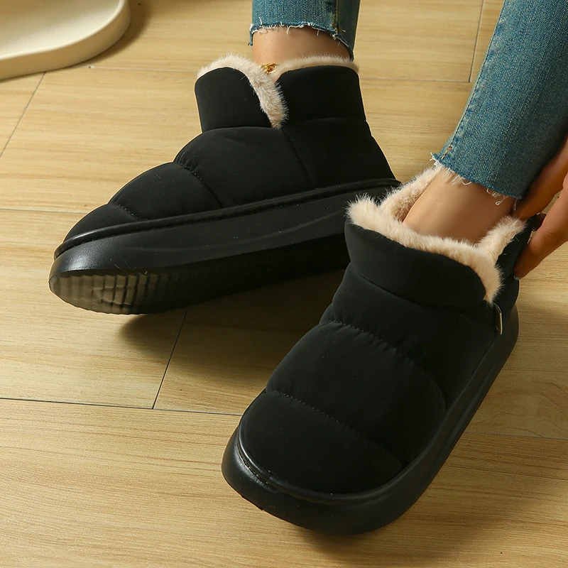 2027 Winter Non Slip Thick Sol - Snow Boot Fur Lined review and price