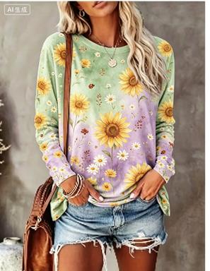 Women Long Sleeve T‑Shirt Grad - Winter Clothing For Women review and price