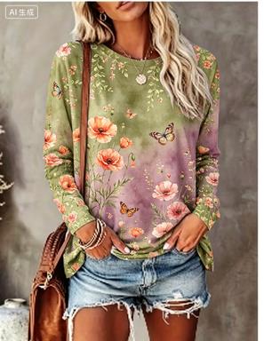 Women Long Sleeve T‑Shirt Grad - Winter Clothing For Women review and price