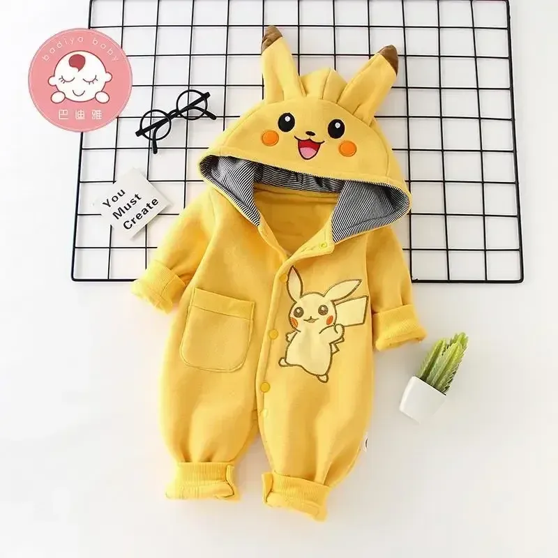 Cartoon Pocket Monsters Baby P - Winter Clothing Newborn review and price
