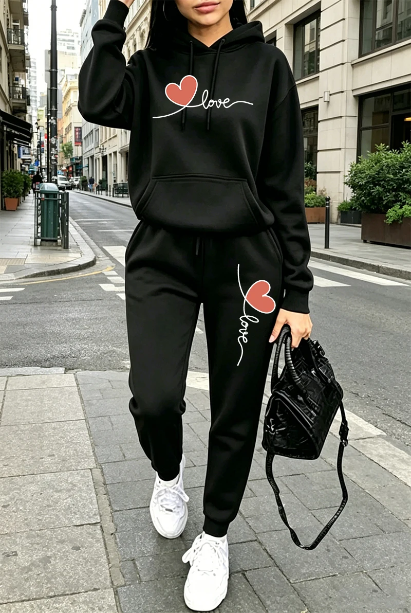 Womens Tracksuit Print Casual  - Winter Clothing For Women review and price