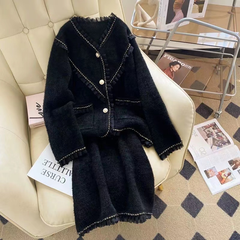 Women Vintage Winter Pear Suit - Winter Clothing Matching review and price