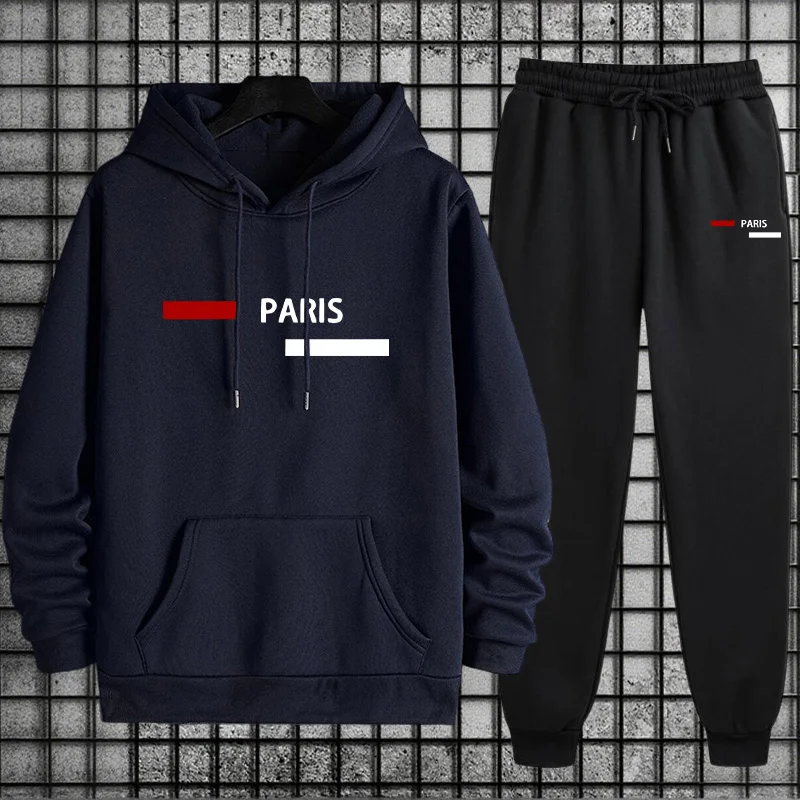 Men's Tracksuit Casual Hooded  - Winter Clothing Stores review and price