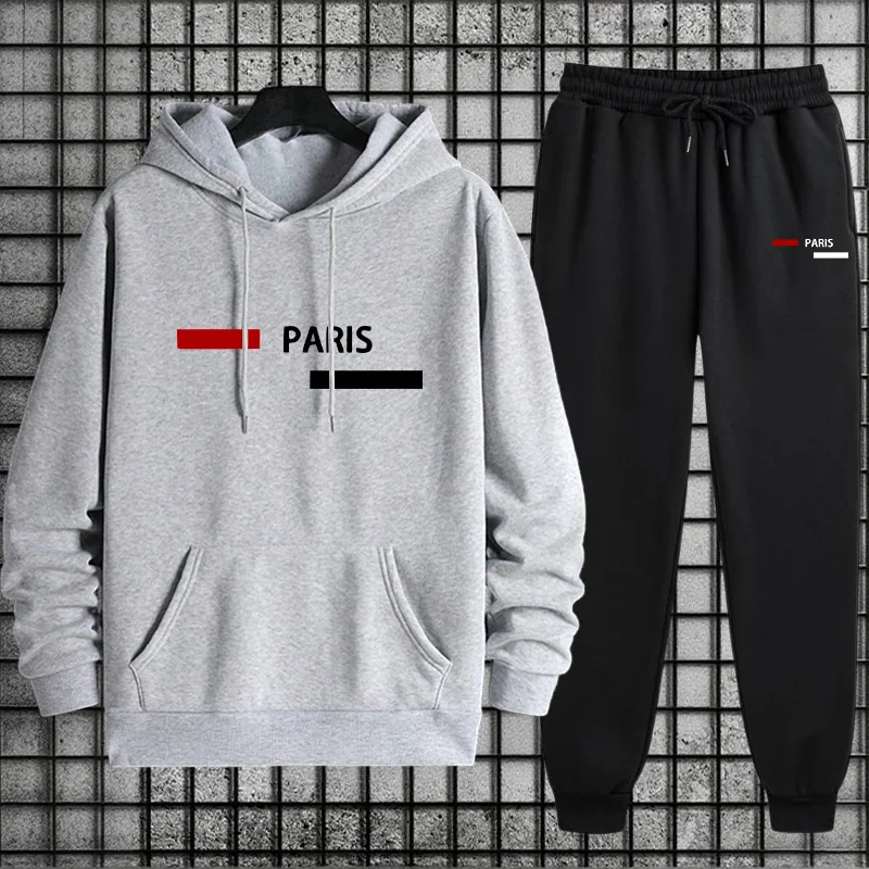 Men's Tracksuit Casual Hooded  - Winter Clothing Stores review and price