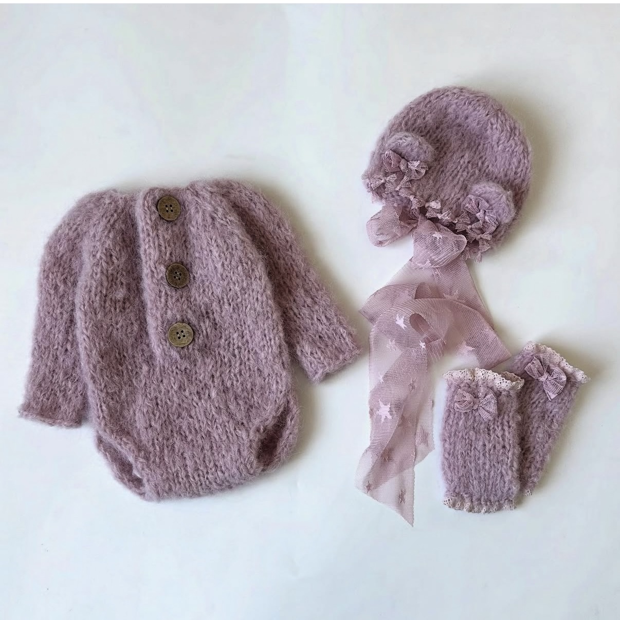 Newborn Baby Girl Knitted Romp - Winter Clothing Newborn review and price