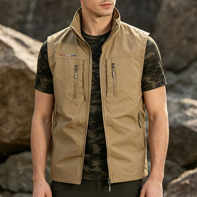 Men's Vest Jacket Running Jack - Winter Clothing Matching review and price