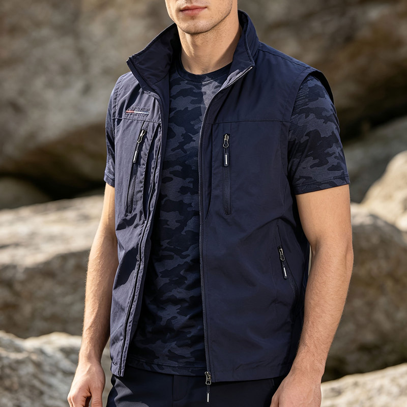 Men's Vest Jacket Running Jack - Winter Clothing Matching review and price