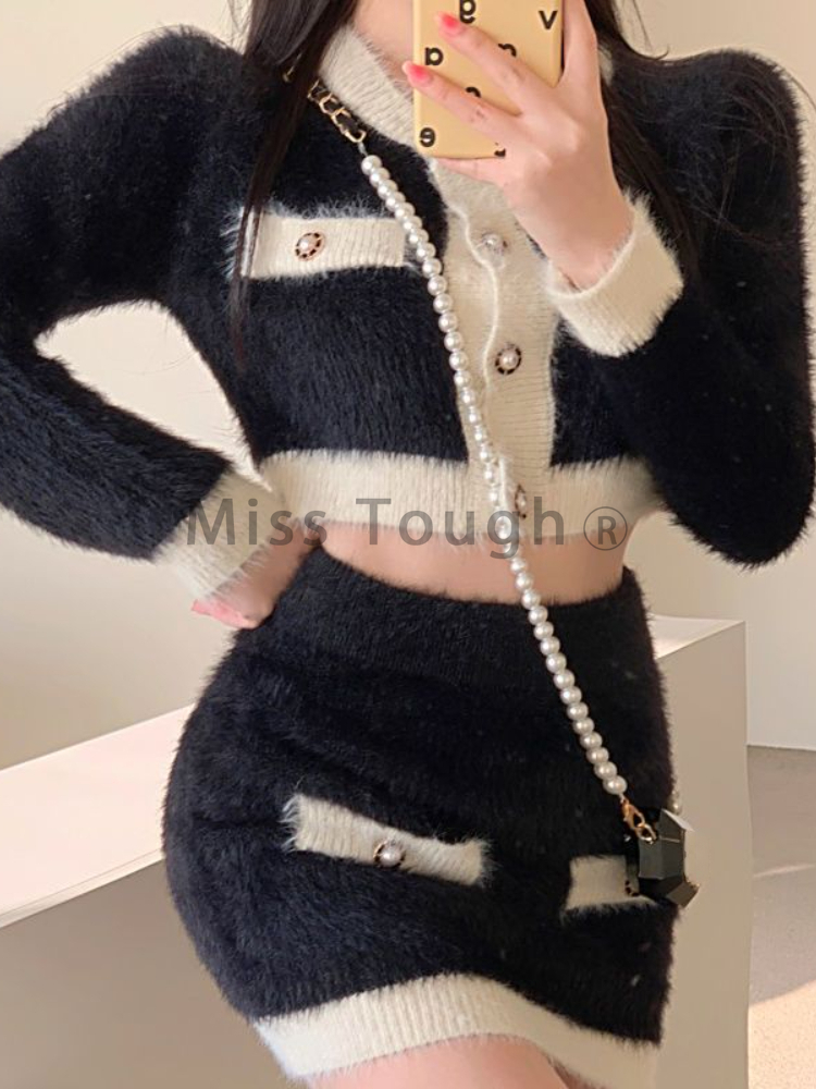 Winter Fluffy Knit 2 Piece Set - Winter Clothing Kit review and price