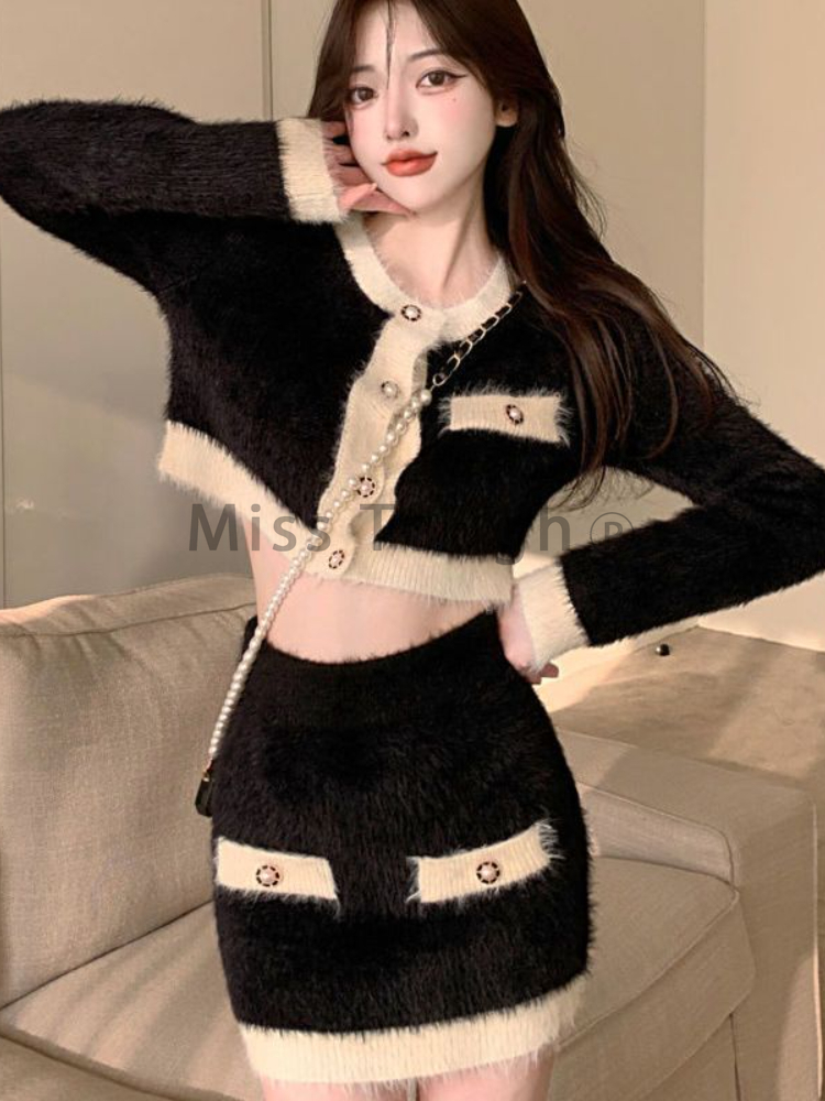 Winter Fluffy Knit 2 Piece Set - Winter Clothing Kit review and price