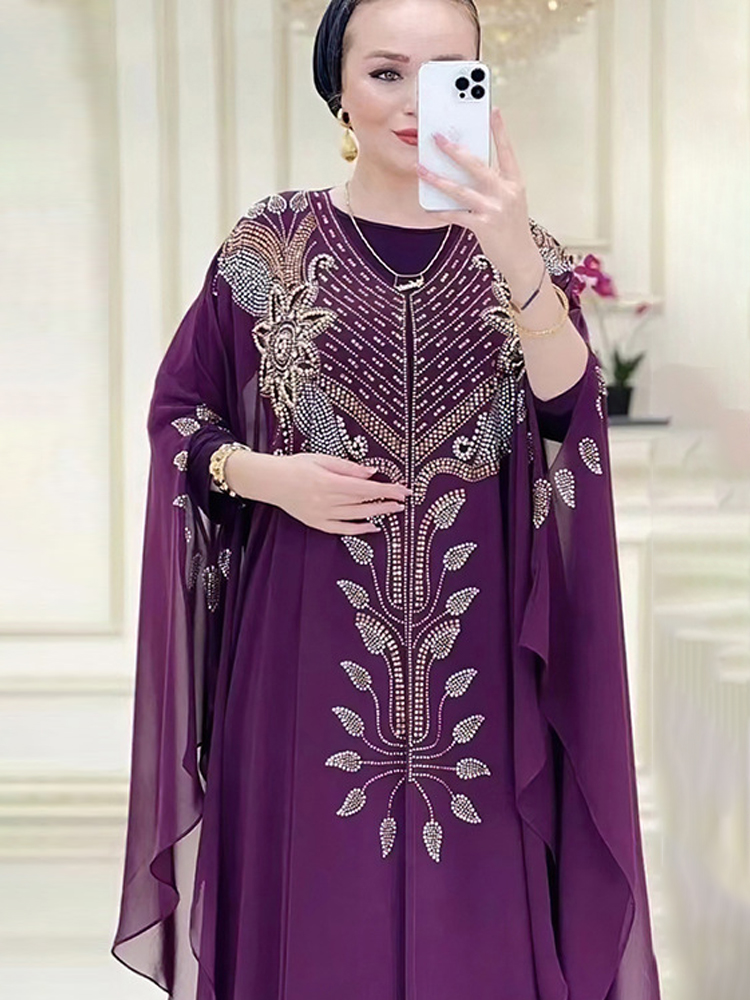 Chiffon Boubou Muslim Fashion  - Winter Clothing Dubai review and price